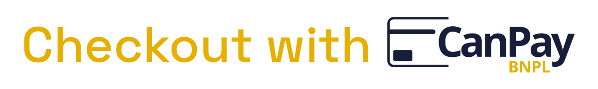 Checkout With CanPay BNPL Yellow Text